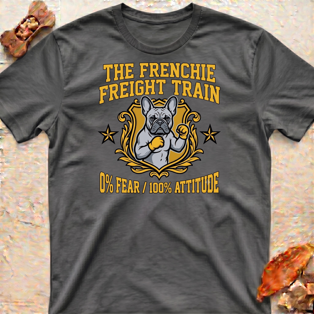 Frenchie Train T-Shirt