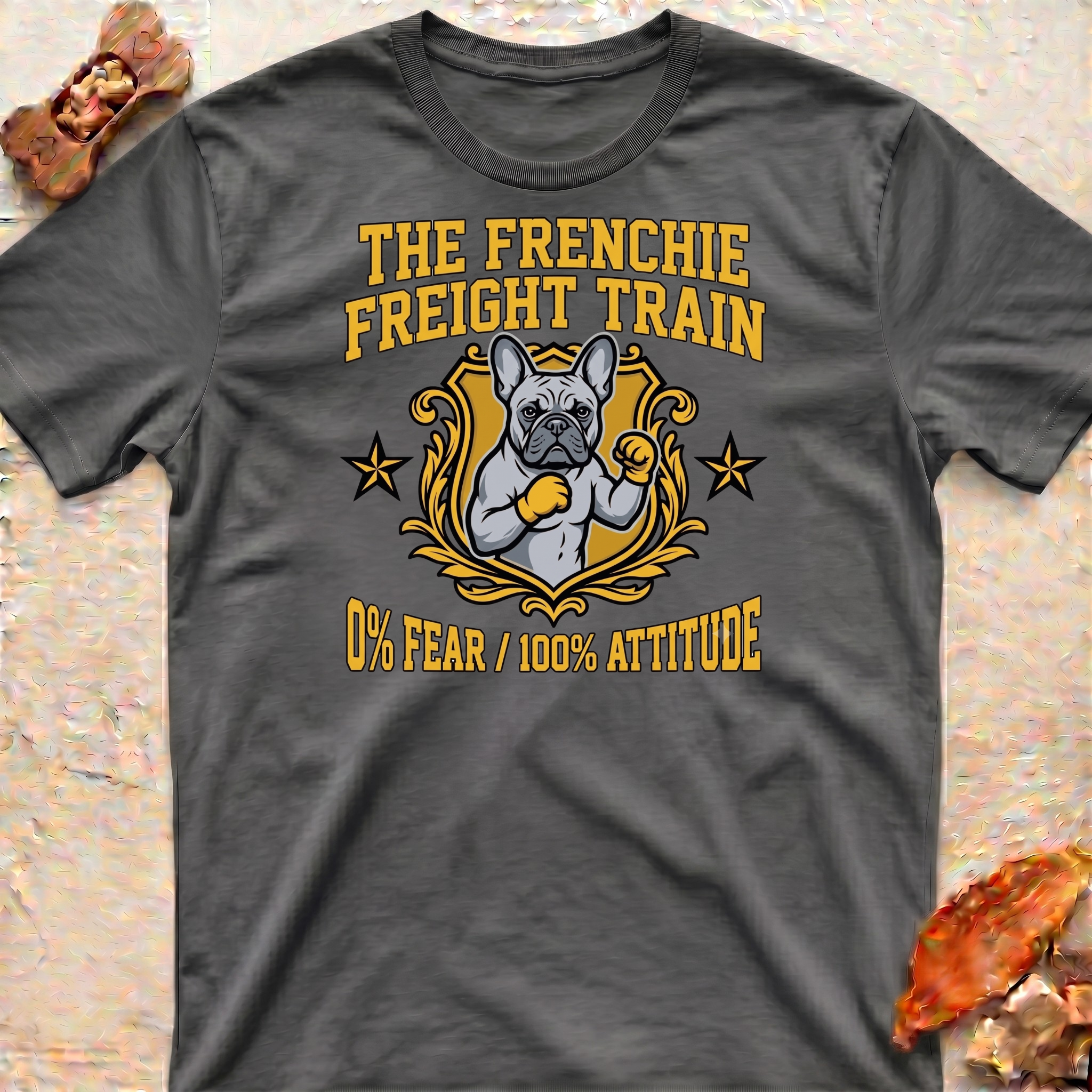 Frenchie Train T-Shirt