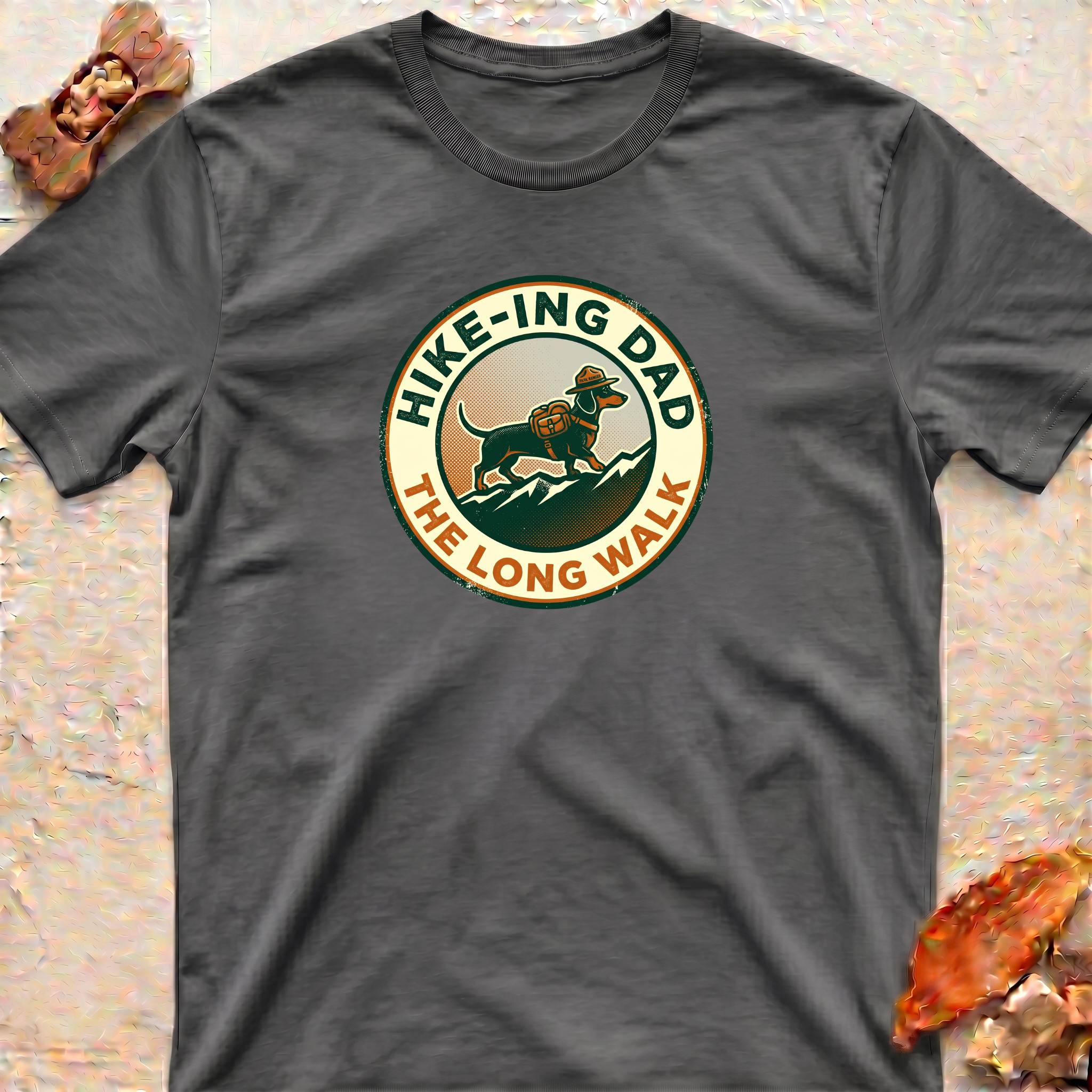 Hiking Dachshund Dad T-Shirt –