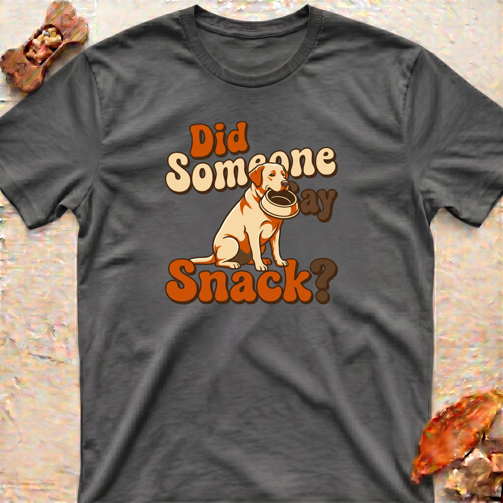 Did Someone Say Snack? Lab T-Shirt