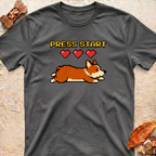 Press Start Corgi T-Shirt