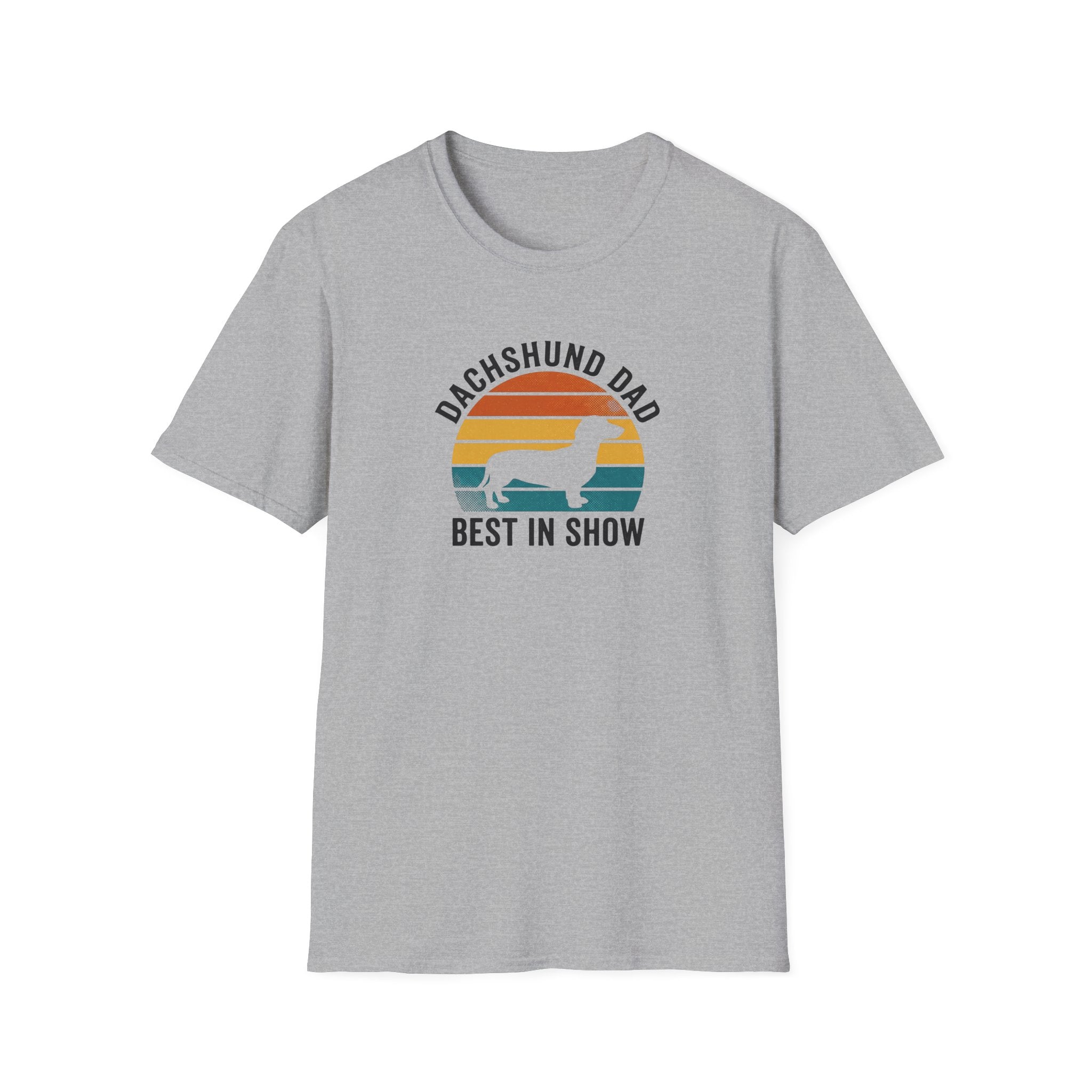 Dachshund Dad T‑Shirt — "Best in Show" Retro Dog Tee