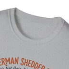 German Shedder Dad T-Shirt – Funny German Shepherd Dad Shirt ("It’s Not Hair, It’s Glitter")