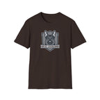 German Shepherd Badge T-Shirt — "Ears Up / System Armed" K9 Handler Tee
