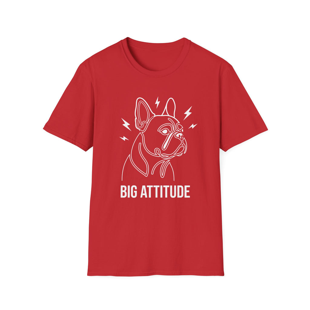 Big Attitude French Bulldog T-Shirt