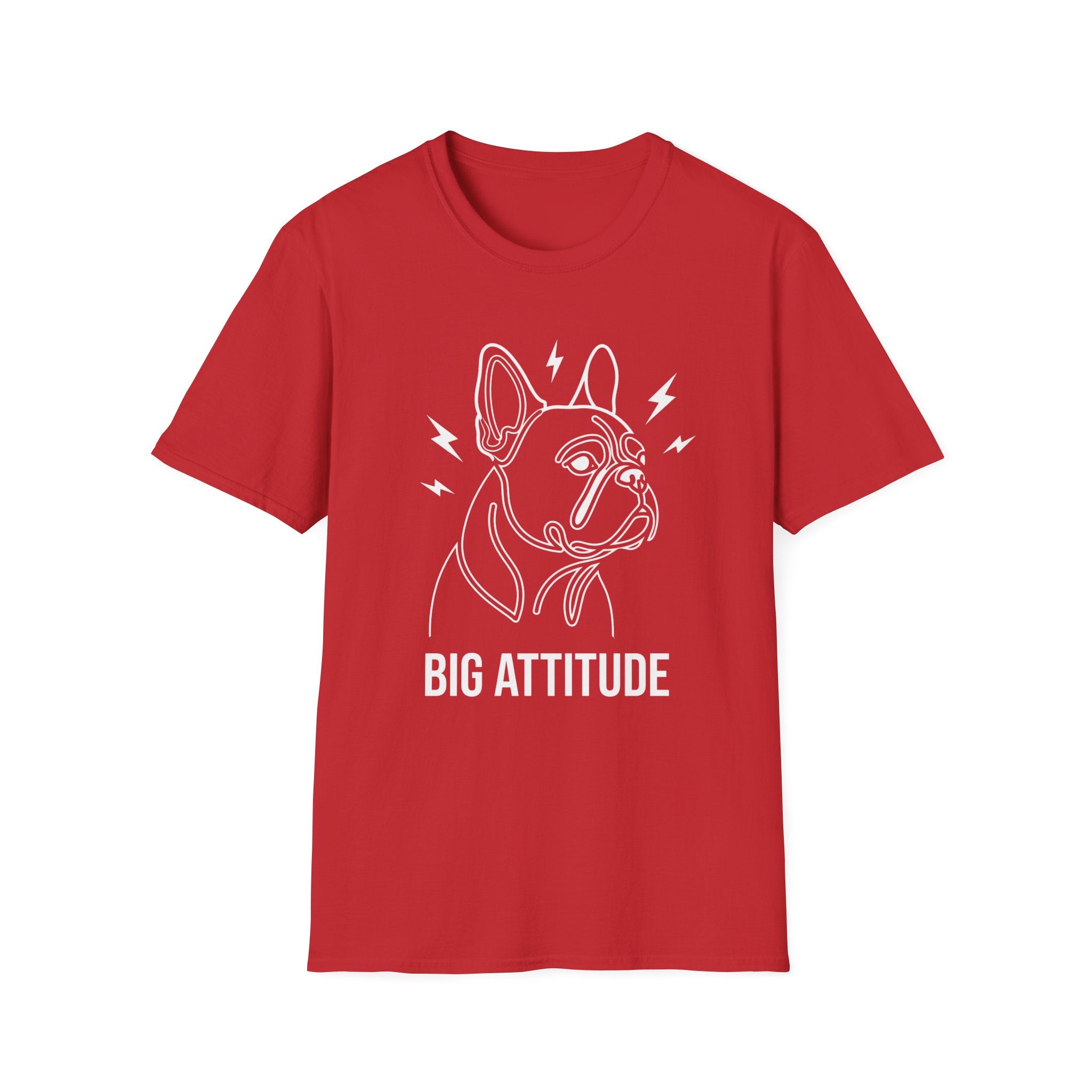Big Attitude French Bulldog T-Shirt