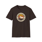 T‑Shirt — "Steeped & Stubborn Morning Club" Vintage Coffee Tee