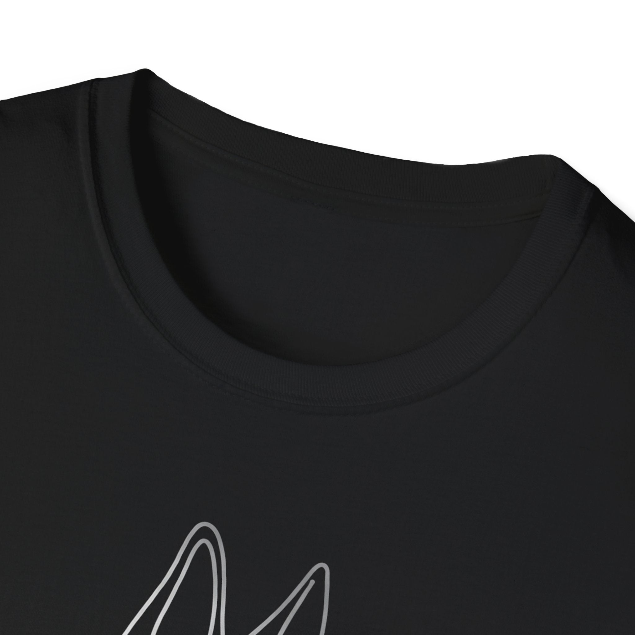 Minimal Line Art Husky T-Shirt — Modern Dog Lover Graphic Tee