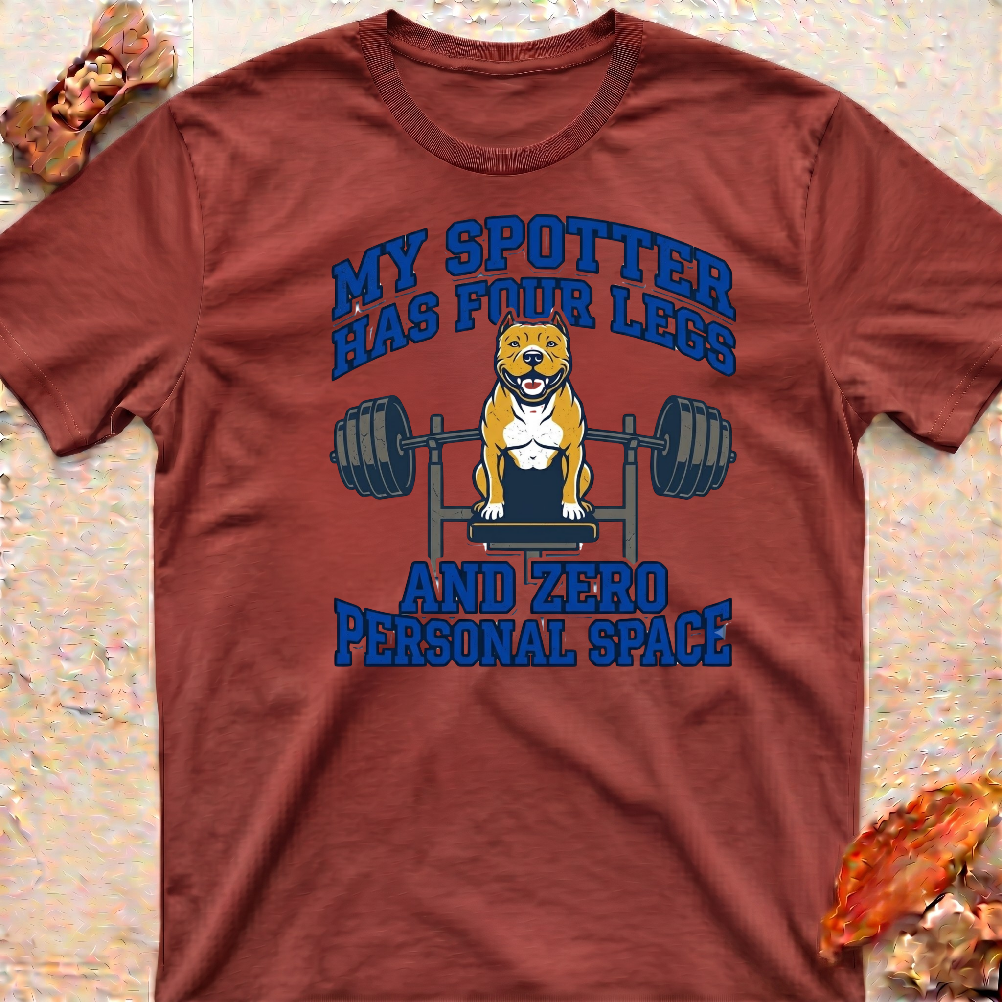 Pitbull Weightlifting Spotter T-Shirt