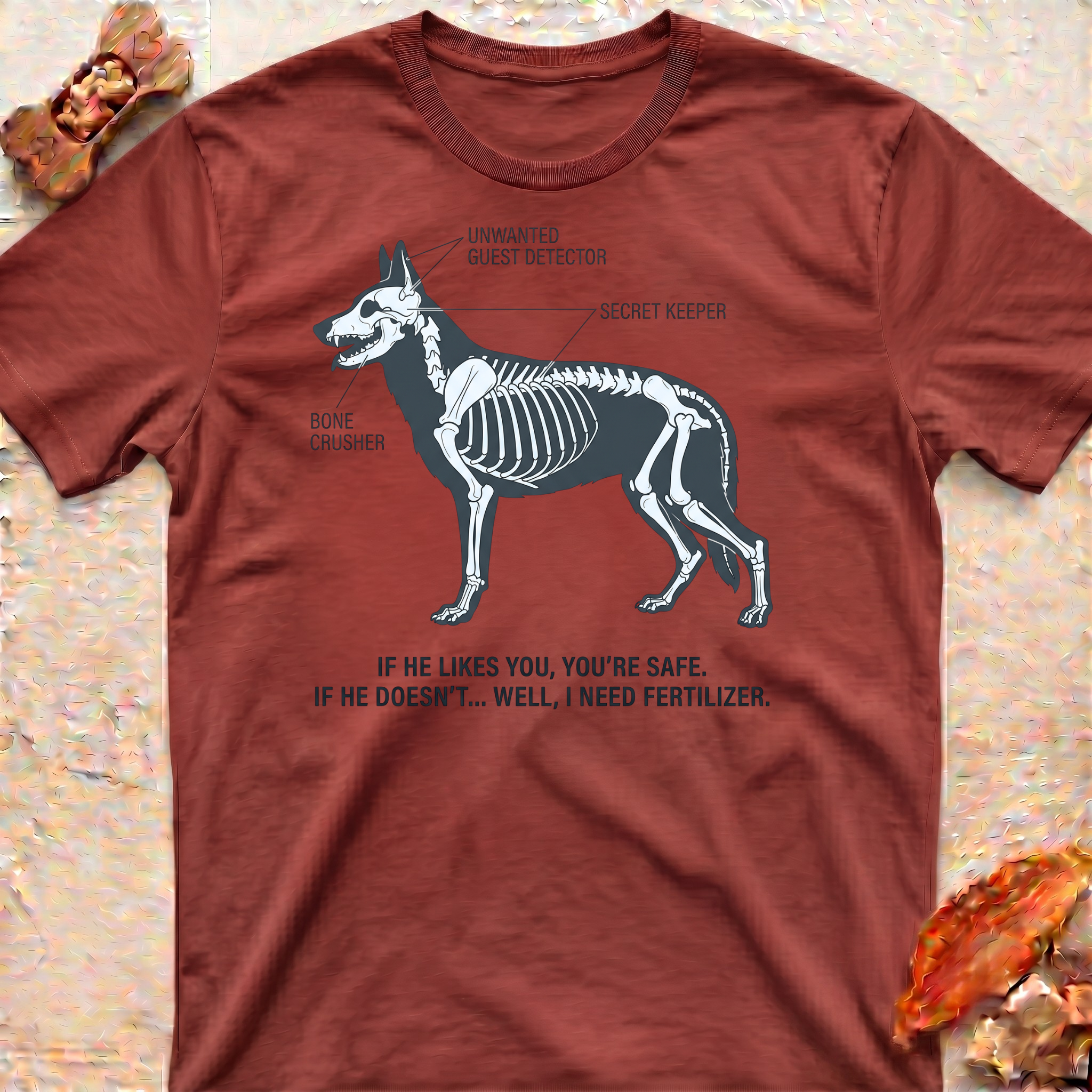 German Shepherd Anatomy T-Shirt