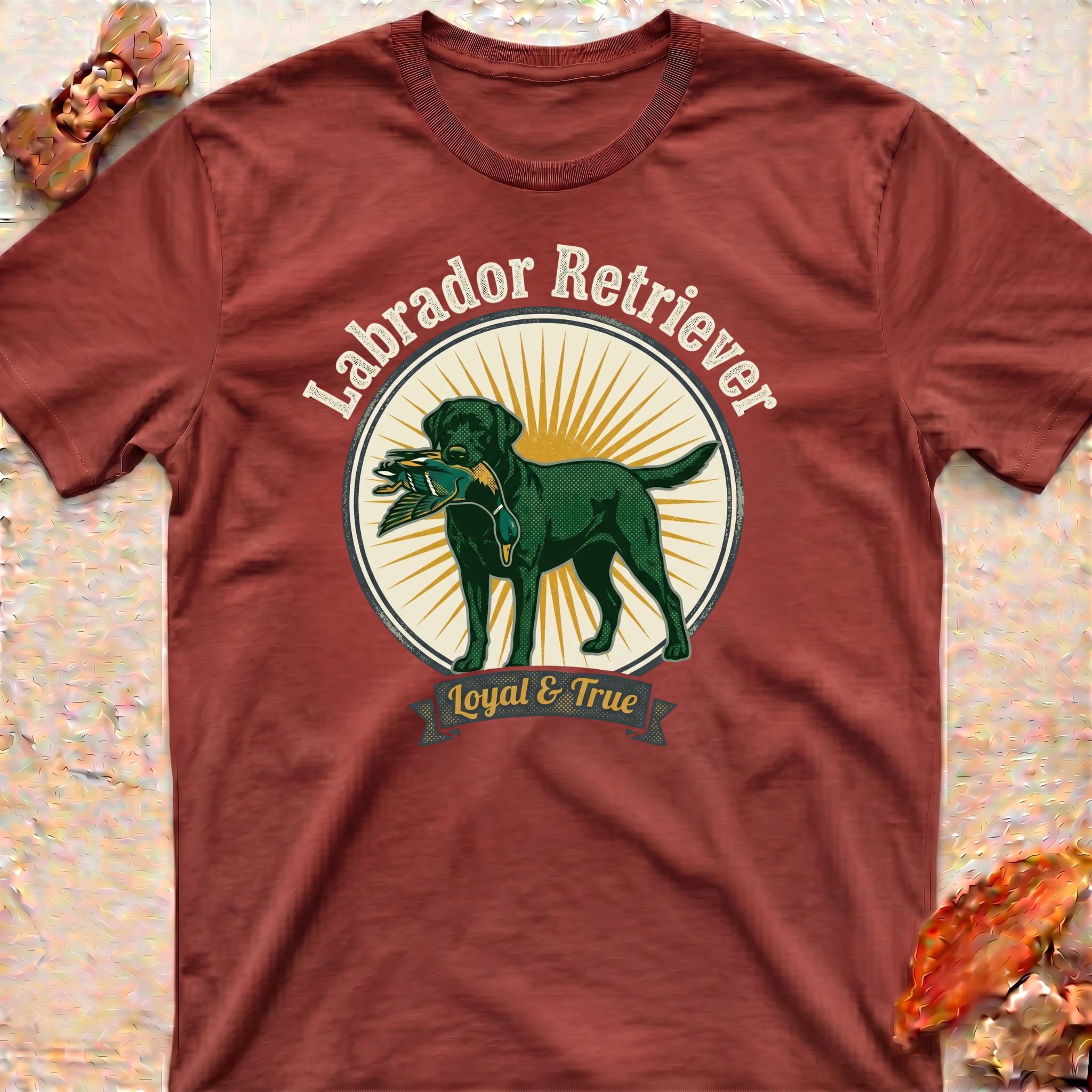 Lab Retriever Retro T-Shirt