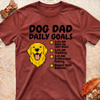 Golden T-Shirt - Dad's Daily Goals