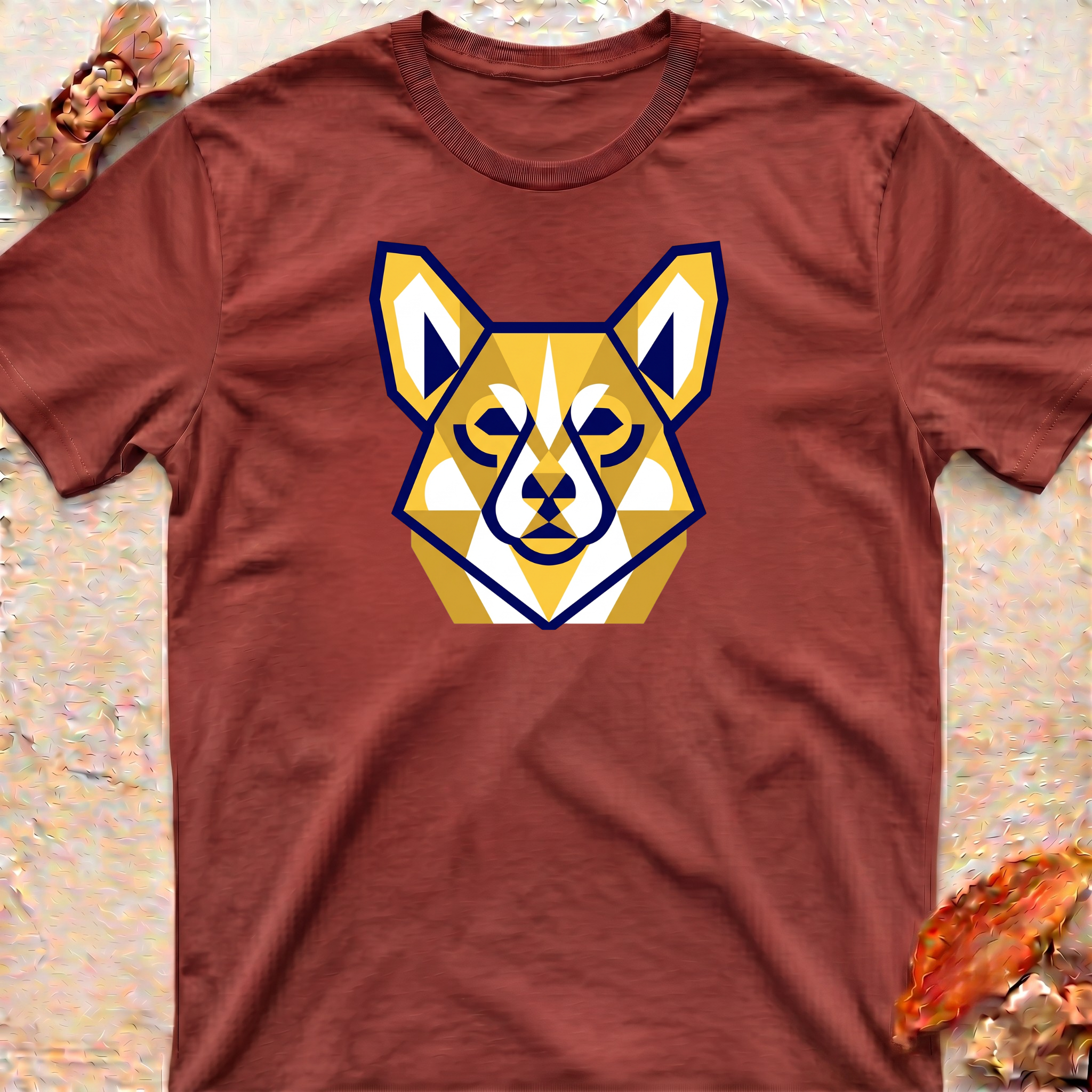 Minimal Corgi Graphic T-Shirt