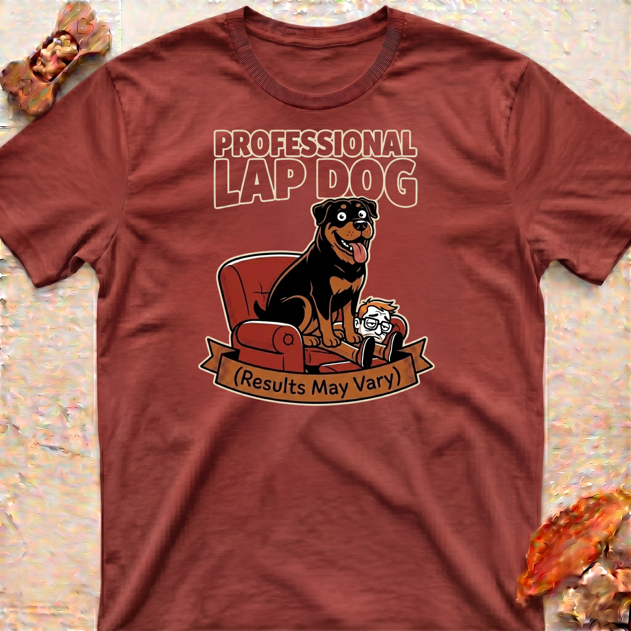 Lap Dog Rottweiler T-Shirt