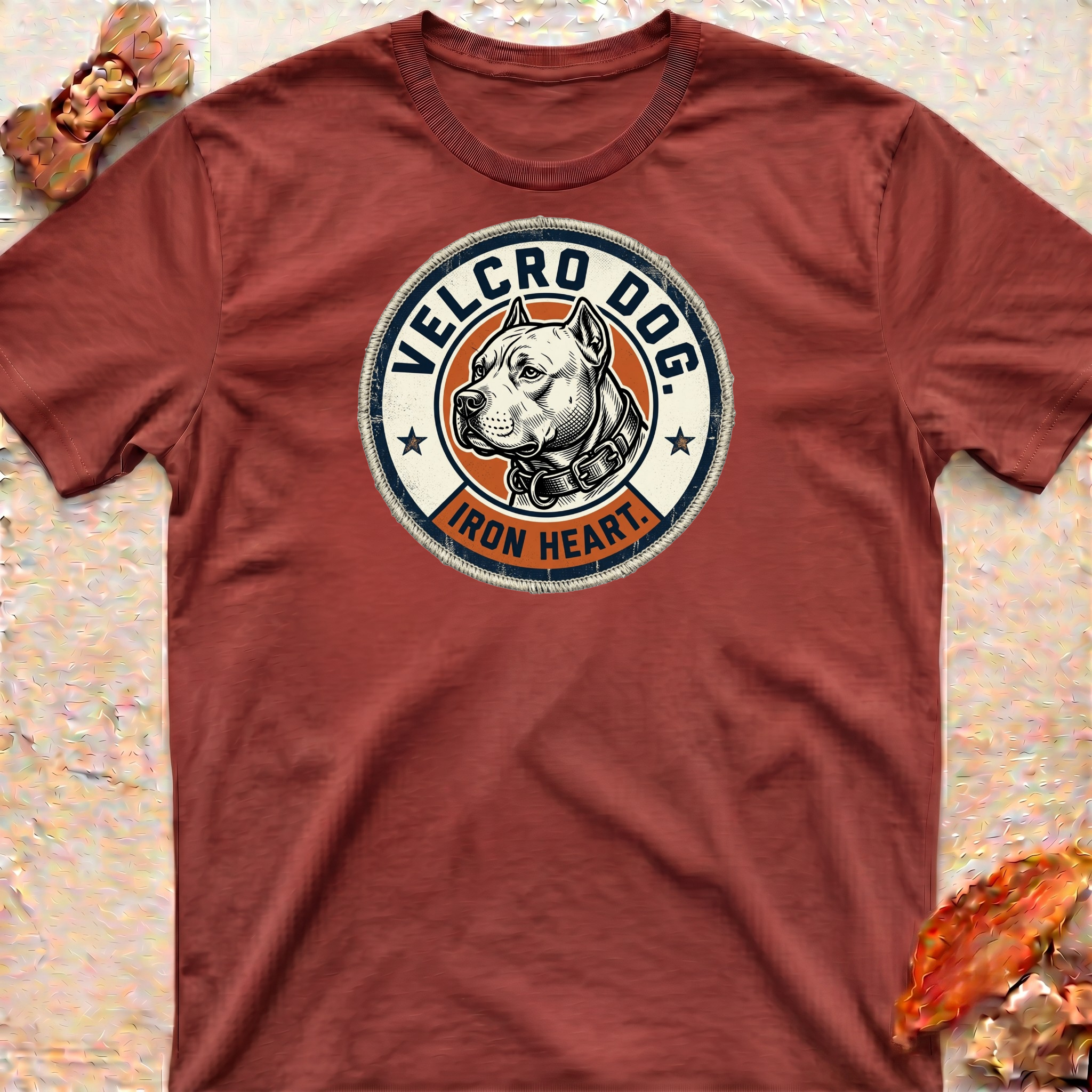 Velcro Dog Pitbull T-Shirt