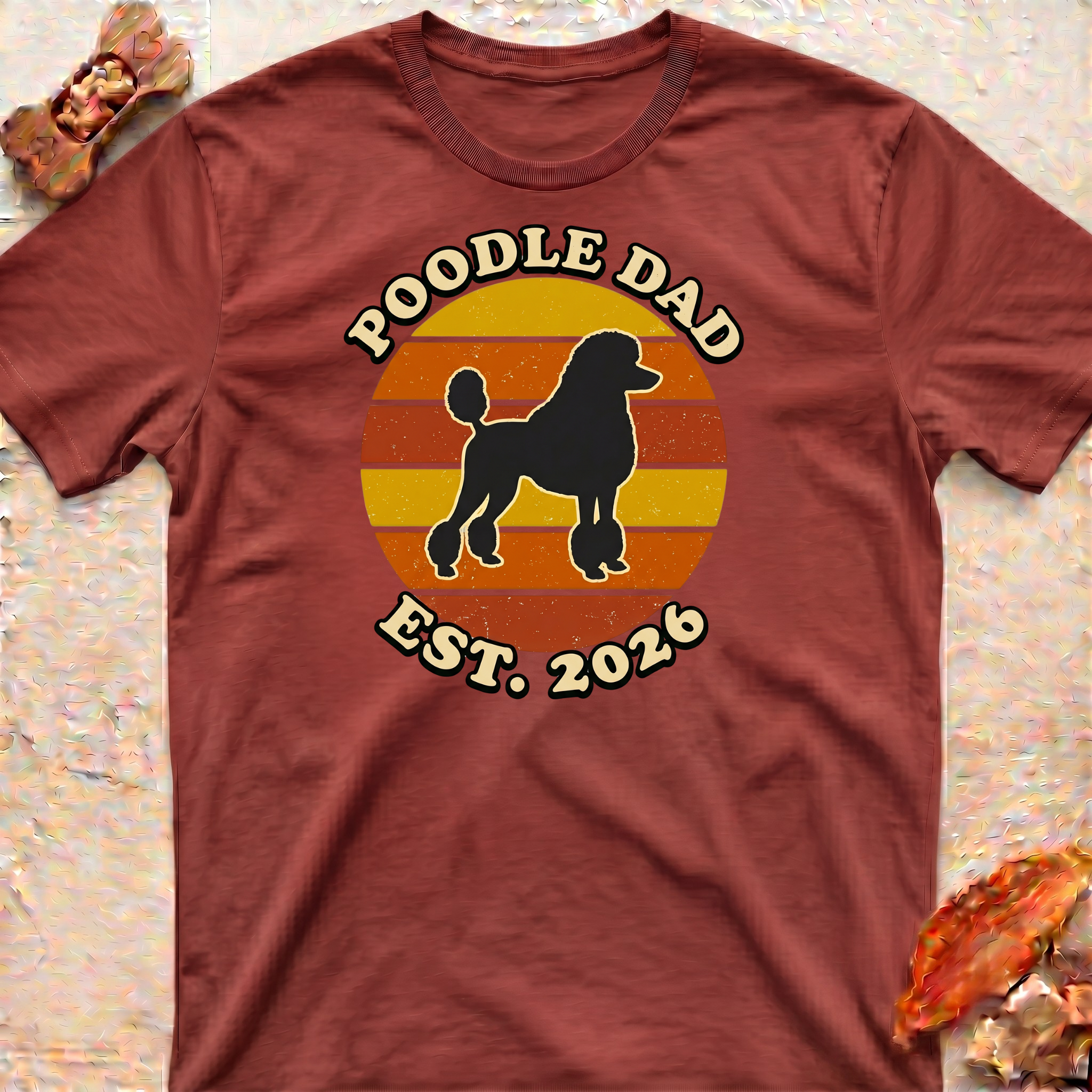 Poodle Dad 2026 T-Shirt