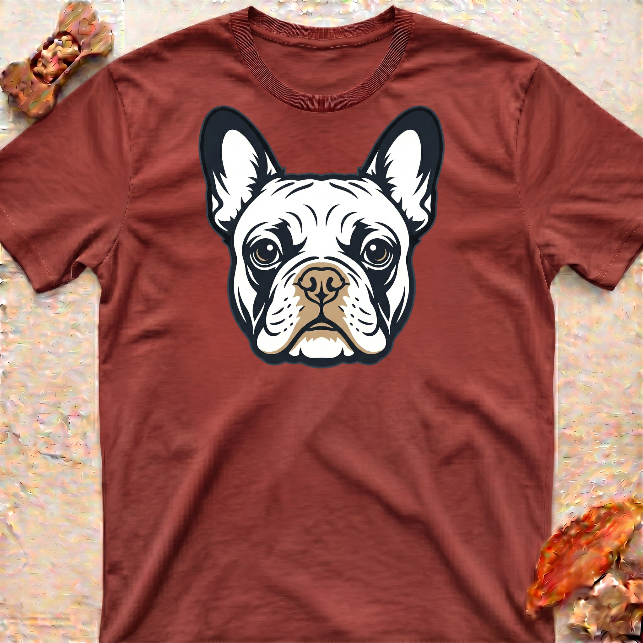 Cute Frenchie Face T-Shirt