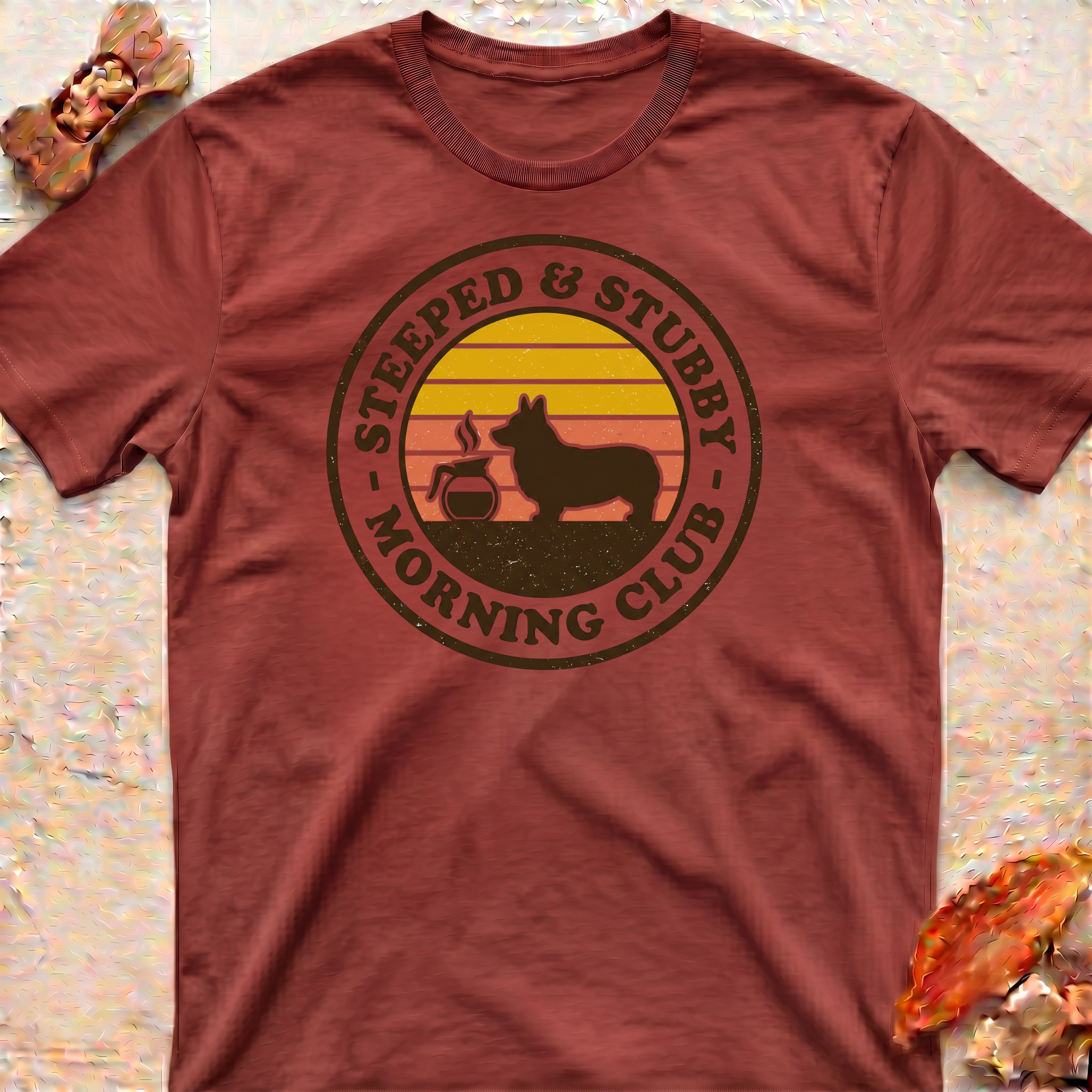 Steeped & Stubby Corgi T-Shirt