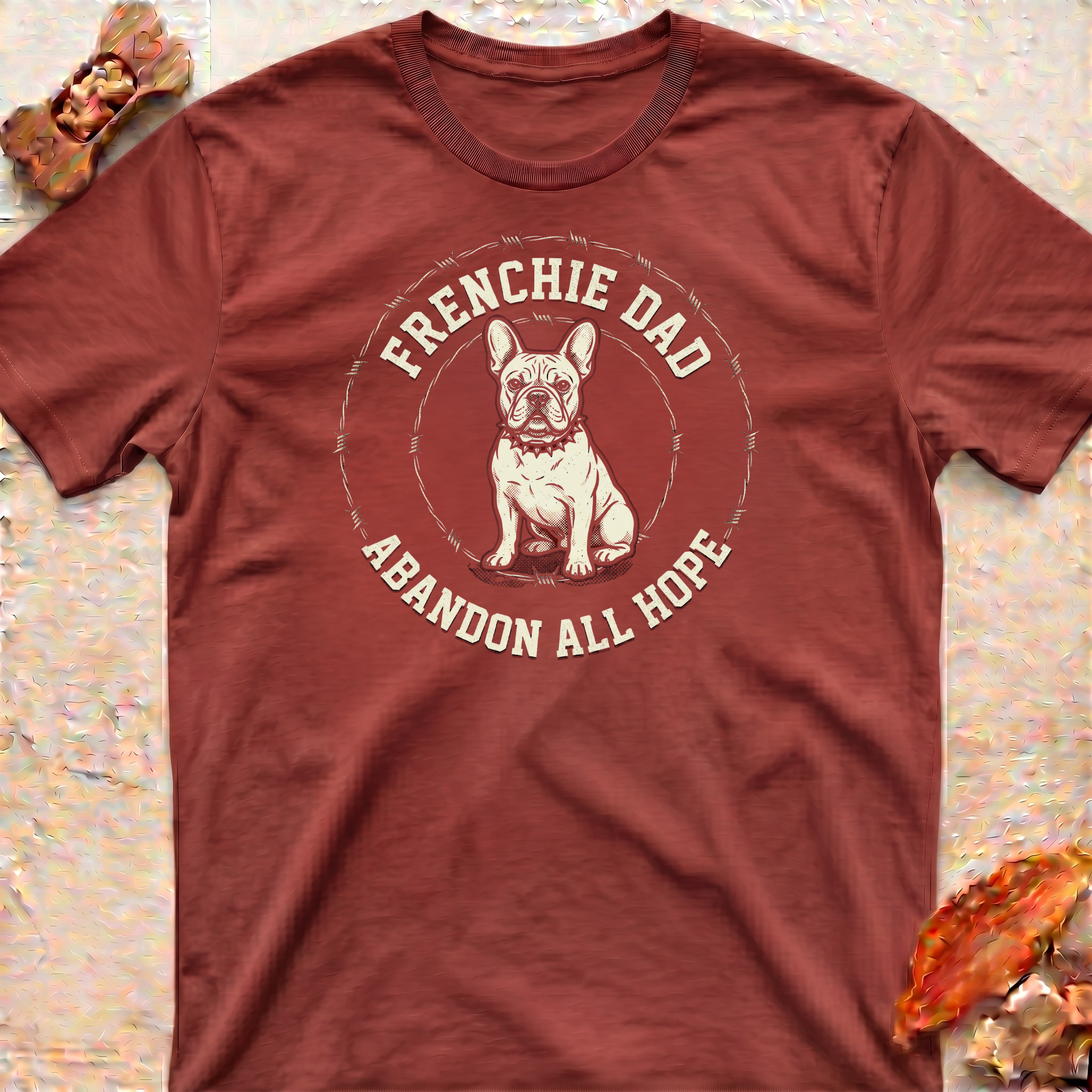Frenchie Dad Vintage T-Shirt