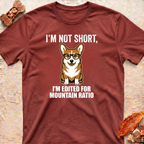 Corgi Funny T-Shirt — I’m Not Short