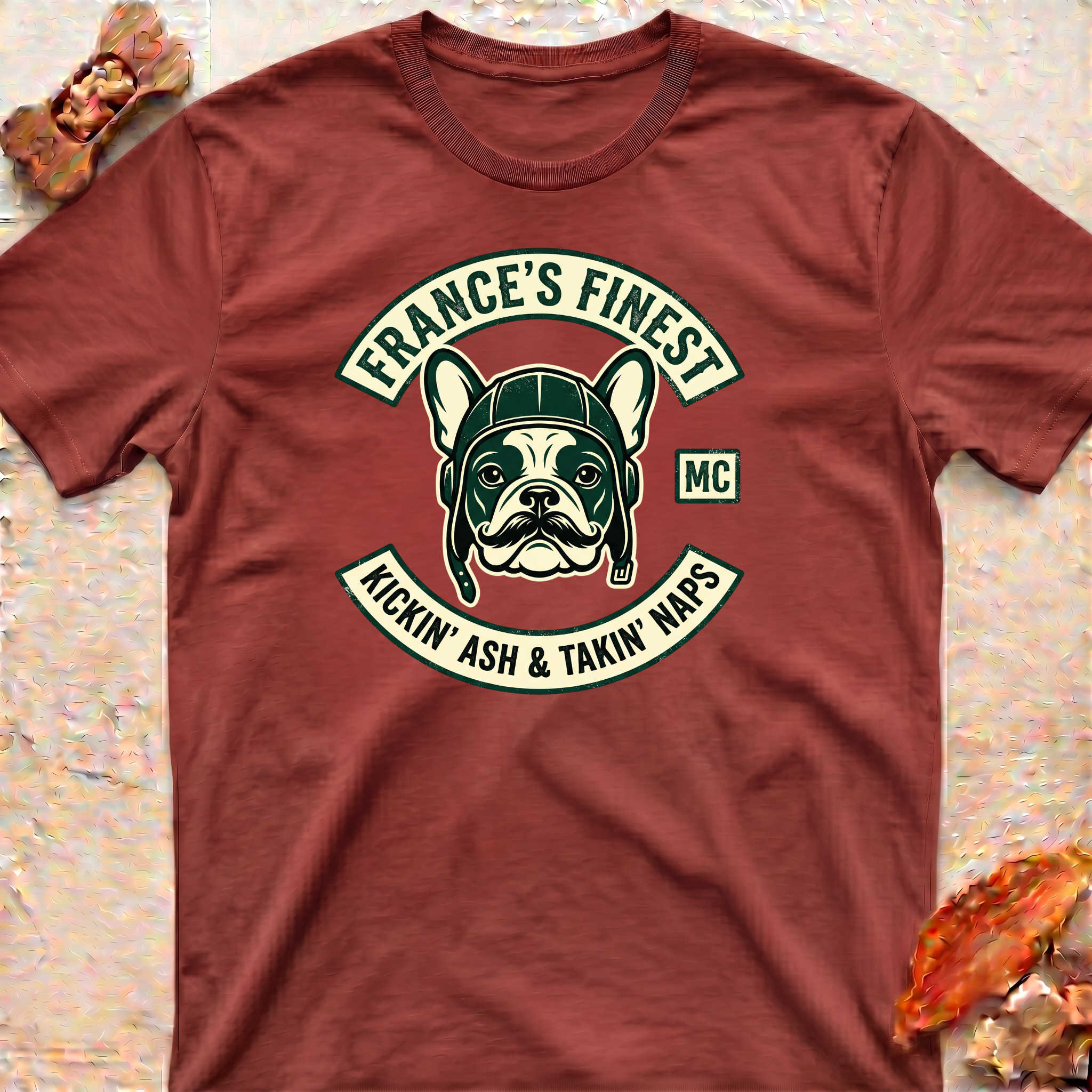 Retro French Bulldog T-Shirt