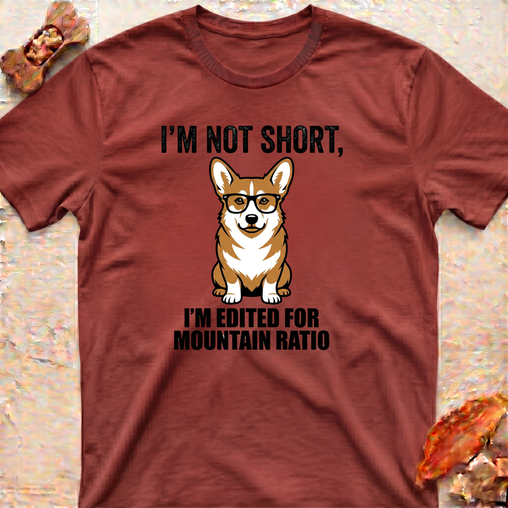 Corgi Graphic T-Shirt — I’m Not Short