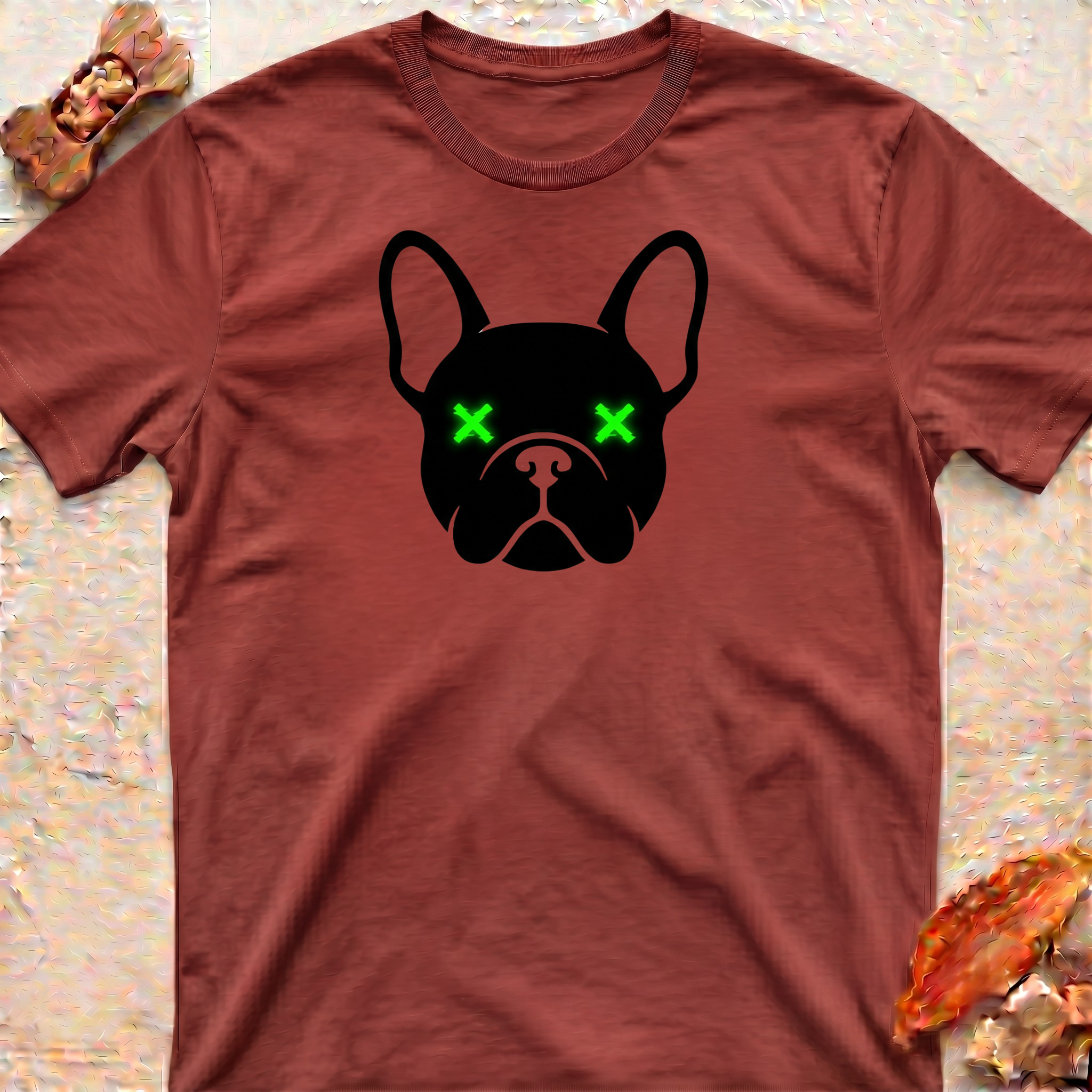 Neon X Eyes Frenchie T-Shirt
