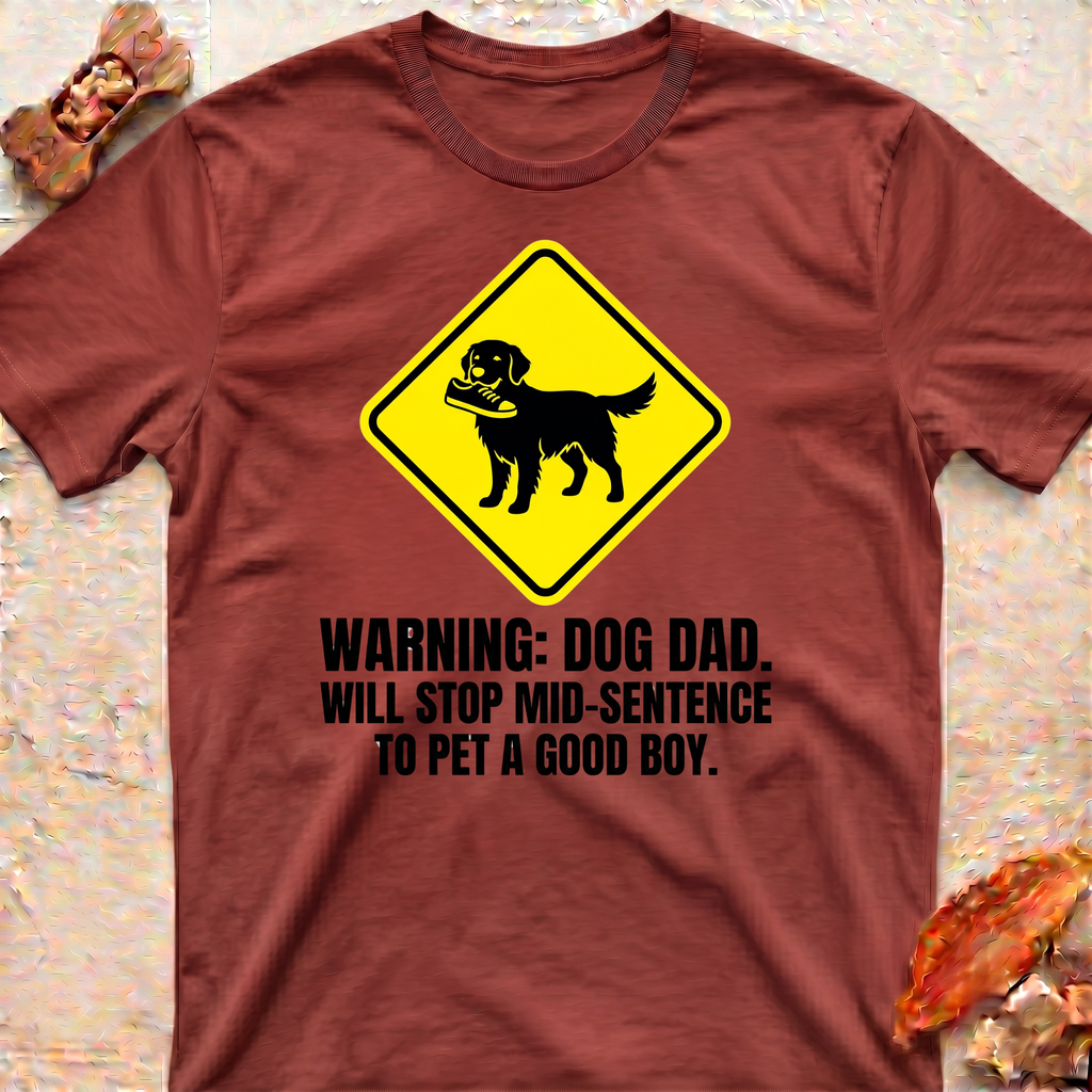 Golden Retriever Warning T-Shirt