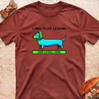 Gamer Dachshund Dad T-Shirt