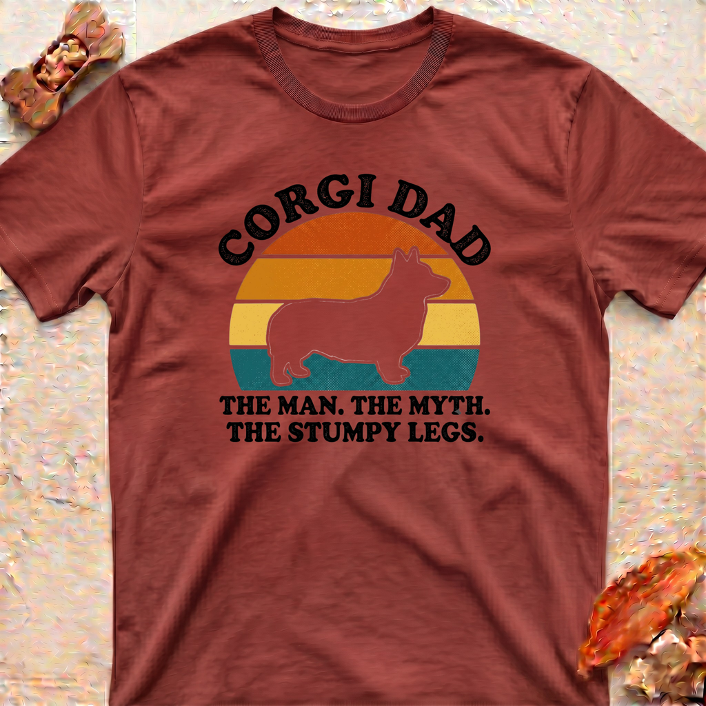 Corgi Retro T-Shirt