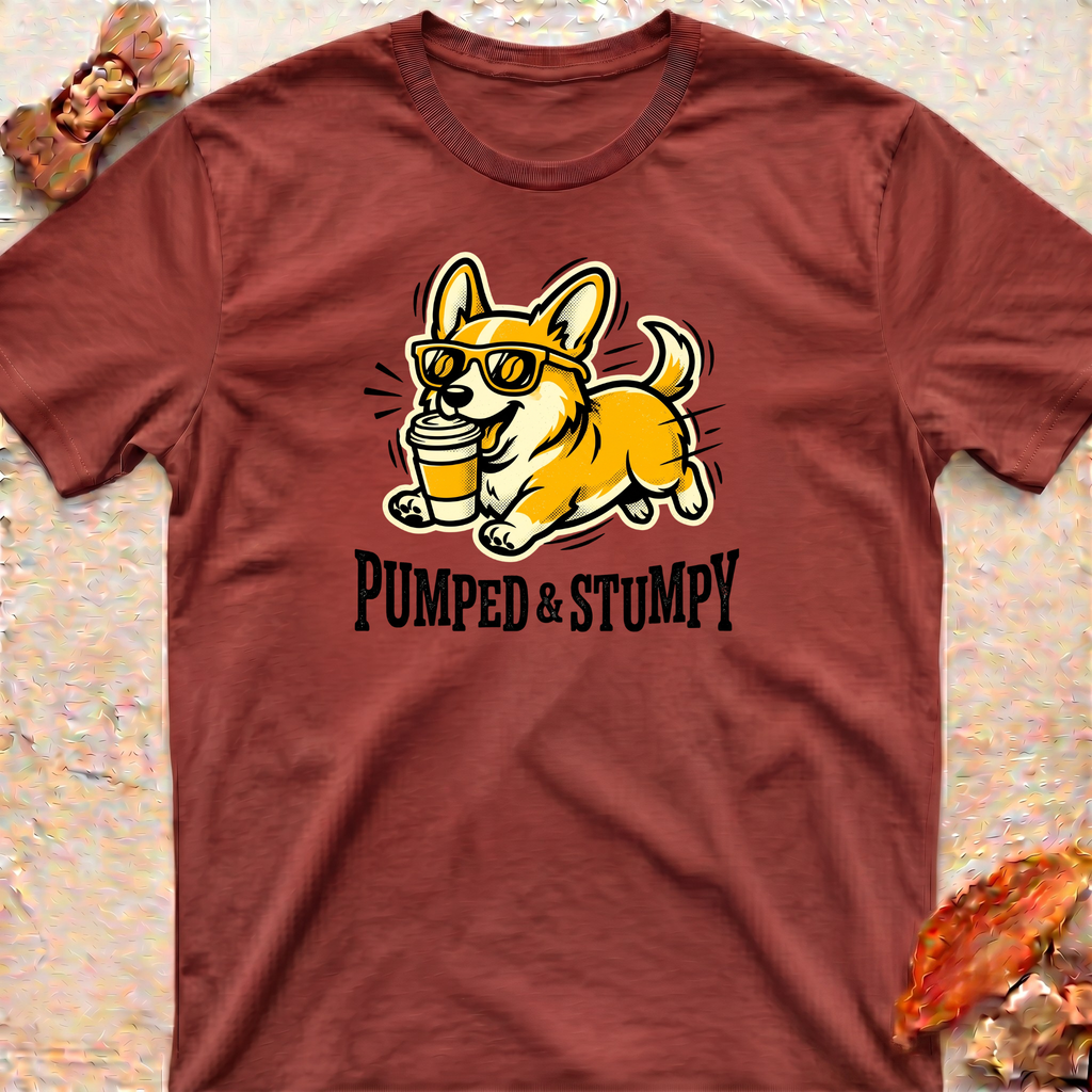 Pumped & Stumpy Corgi T-Shirt
