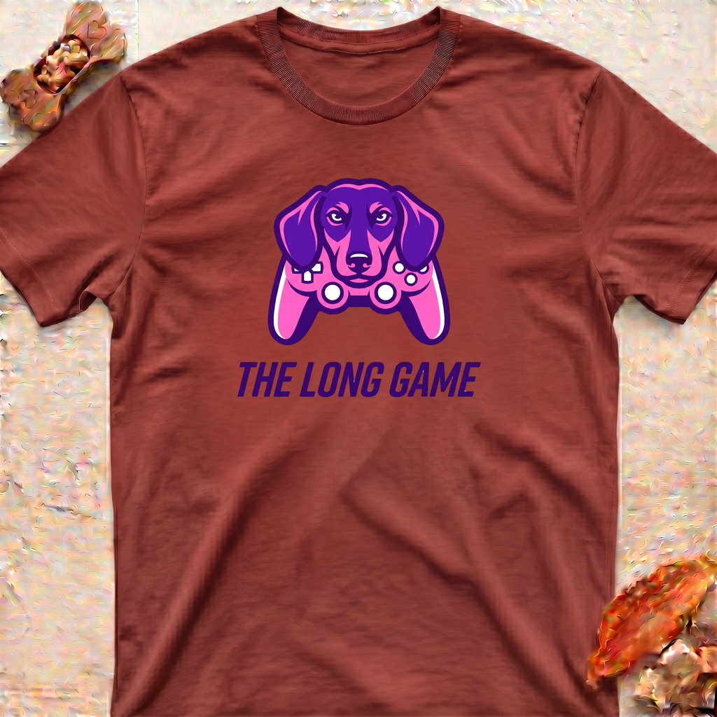 Dachshund Dog Dad Gamer T-Shirt