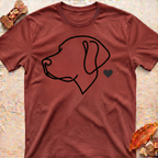 Minimalist Lab Retriever T-Shirt