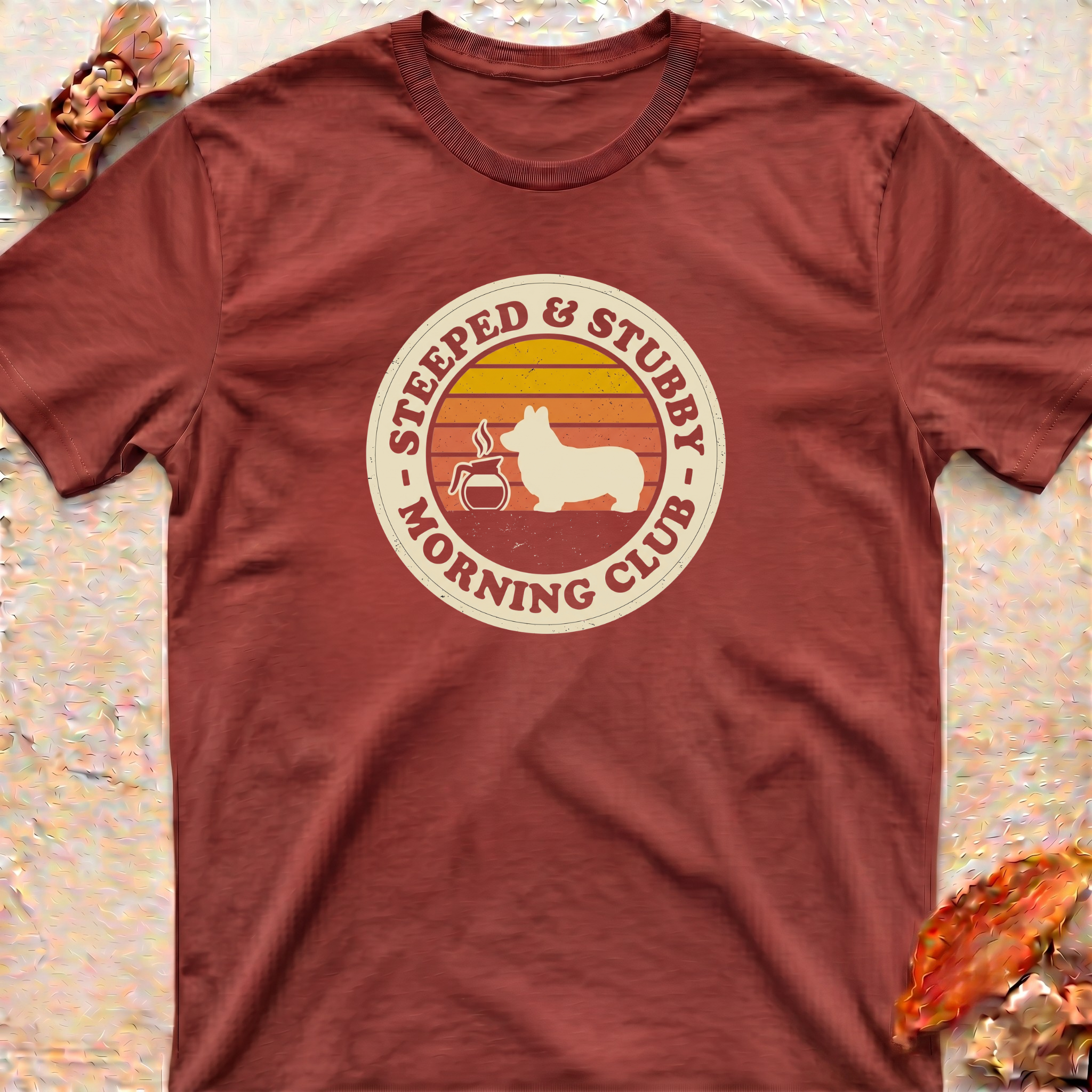 Corgi T‑Shirt — Steeped & Stubborn