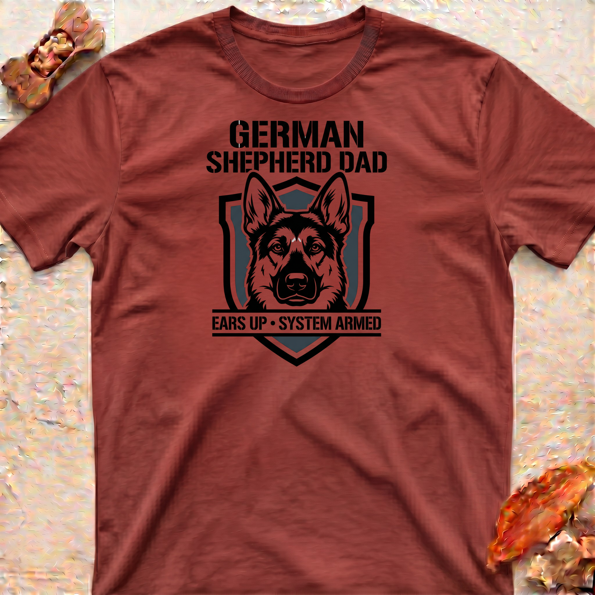 GSD Dad T-Shirt – Ears Up