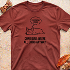 Corgi Dad Funny T‑Shirt