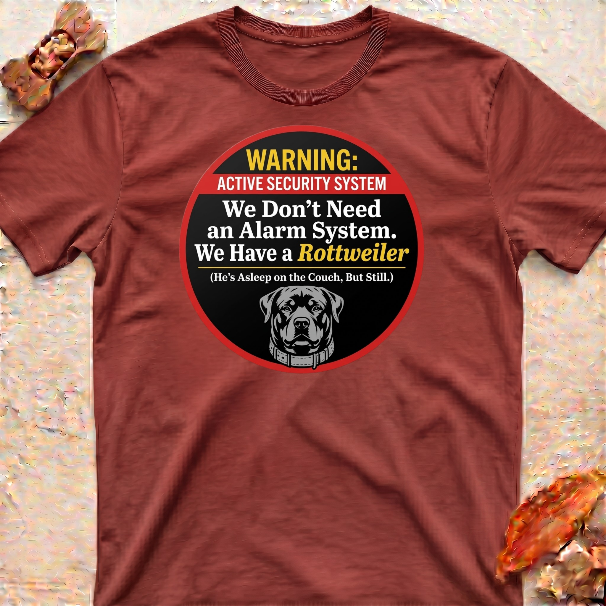 Rottweiler Security T-Shirt