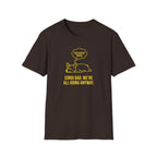 Corgi Dad T-Shirt — "Existential Dread: We're All Going Anyway" Funny Dog Dad Tee