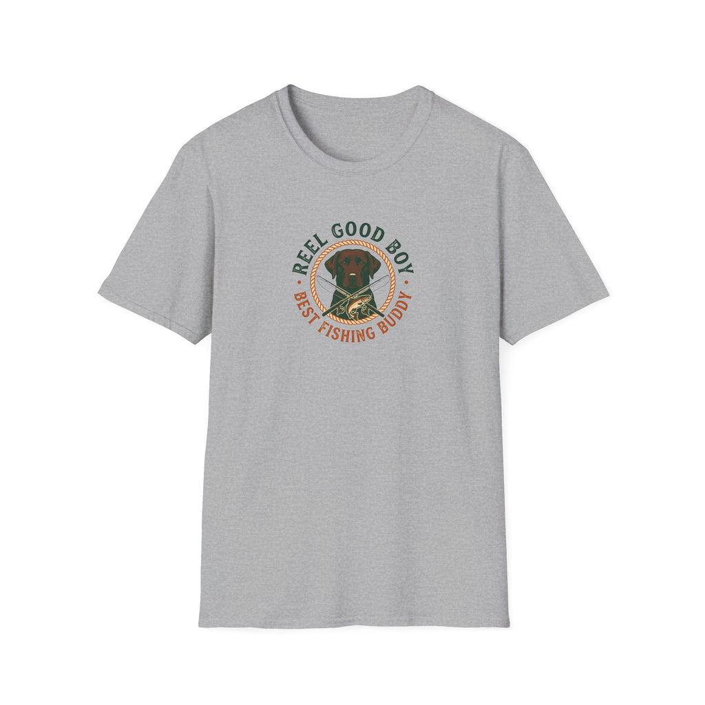 Reel Good Boy T-Shirt – Best Fishing Buddy Graphic Tee
