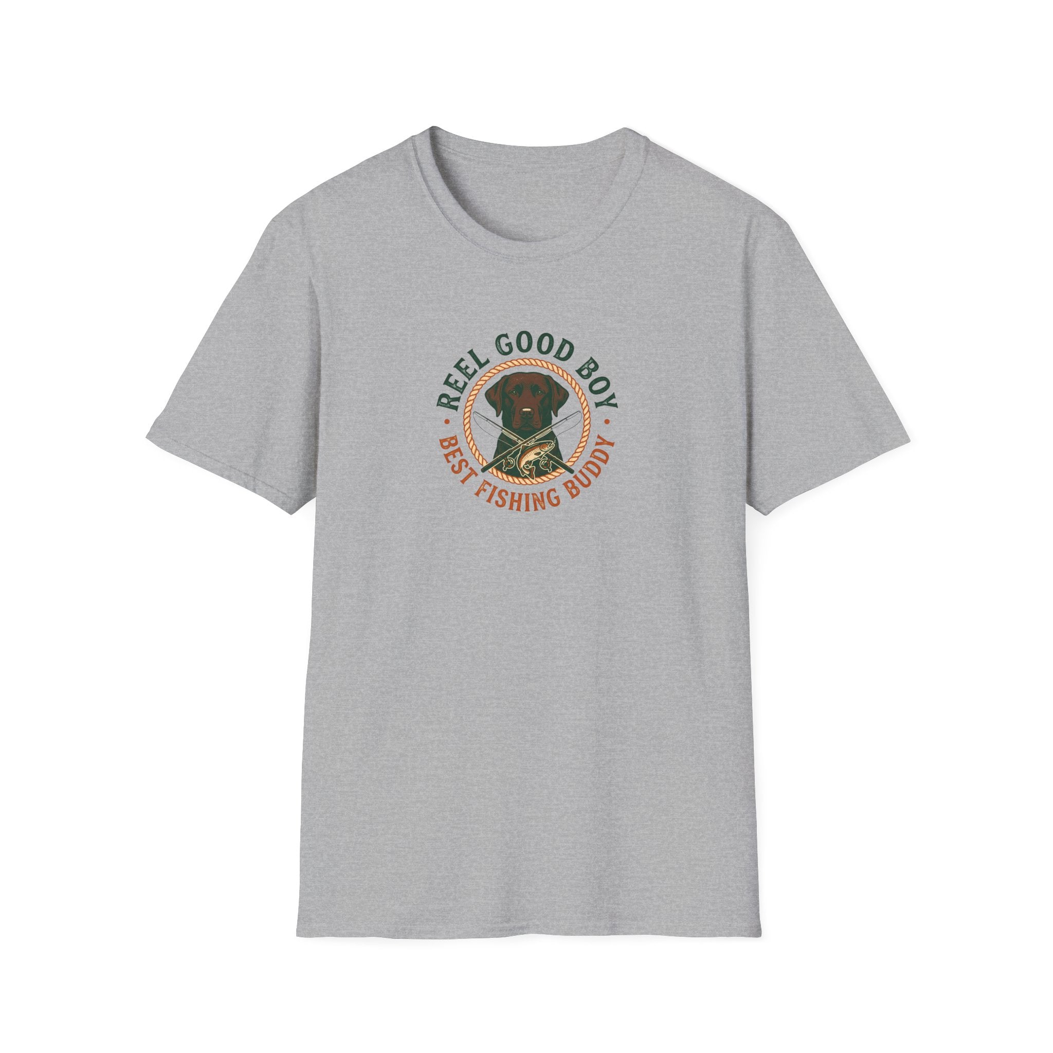 Reel Good Boy T-Shirt – Best Fishing Buddy Graphic Tee