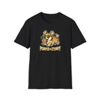 Corgi Coffee Tee — "Pumped & Stumpy" Cute Dog Graphic T-Shirt