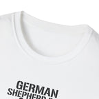 German Shepherd Dad T-Shirt – "Ears Up, System Armed" Dog Dad Tee