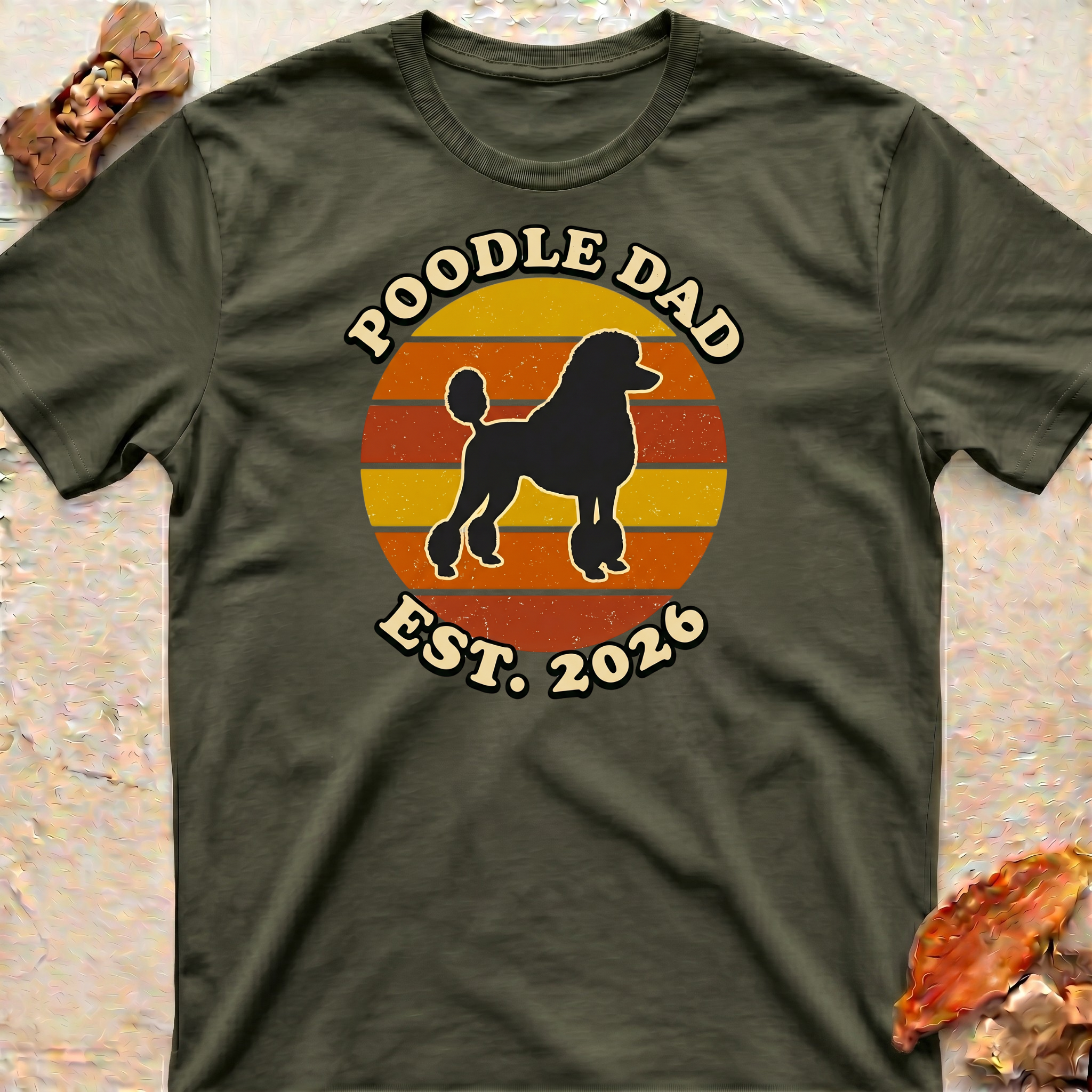 Poodle Dad 2026 T-Shirt