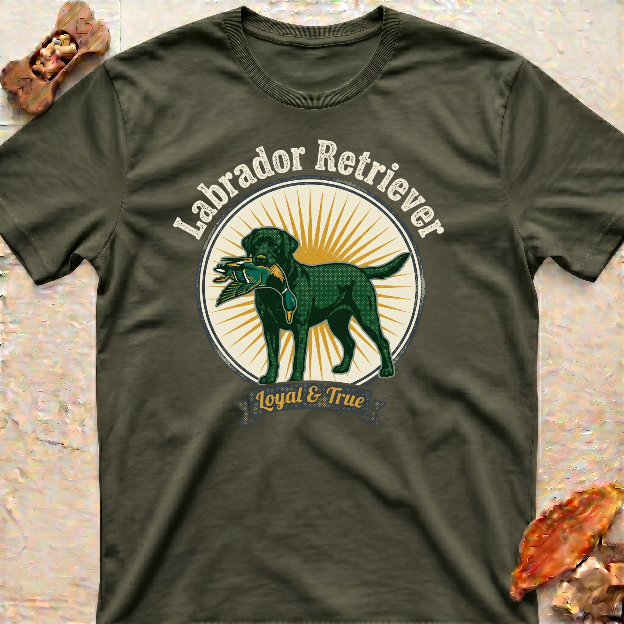 Lab Retriever Retro T-Shirt