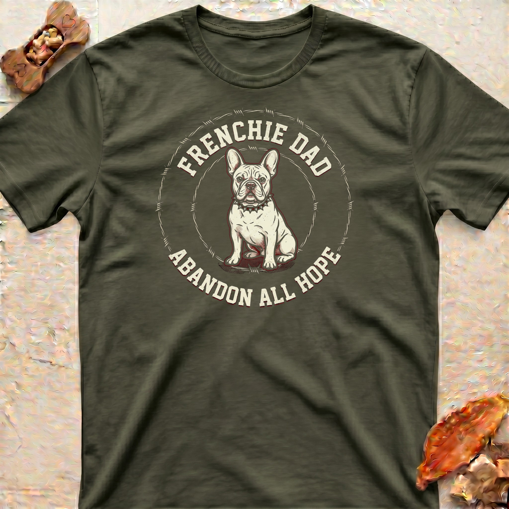 Frenchie Dad Vintage T-Shirt