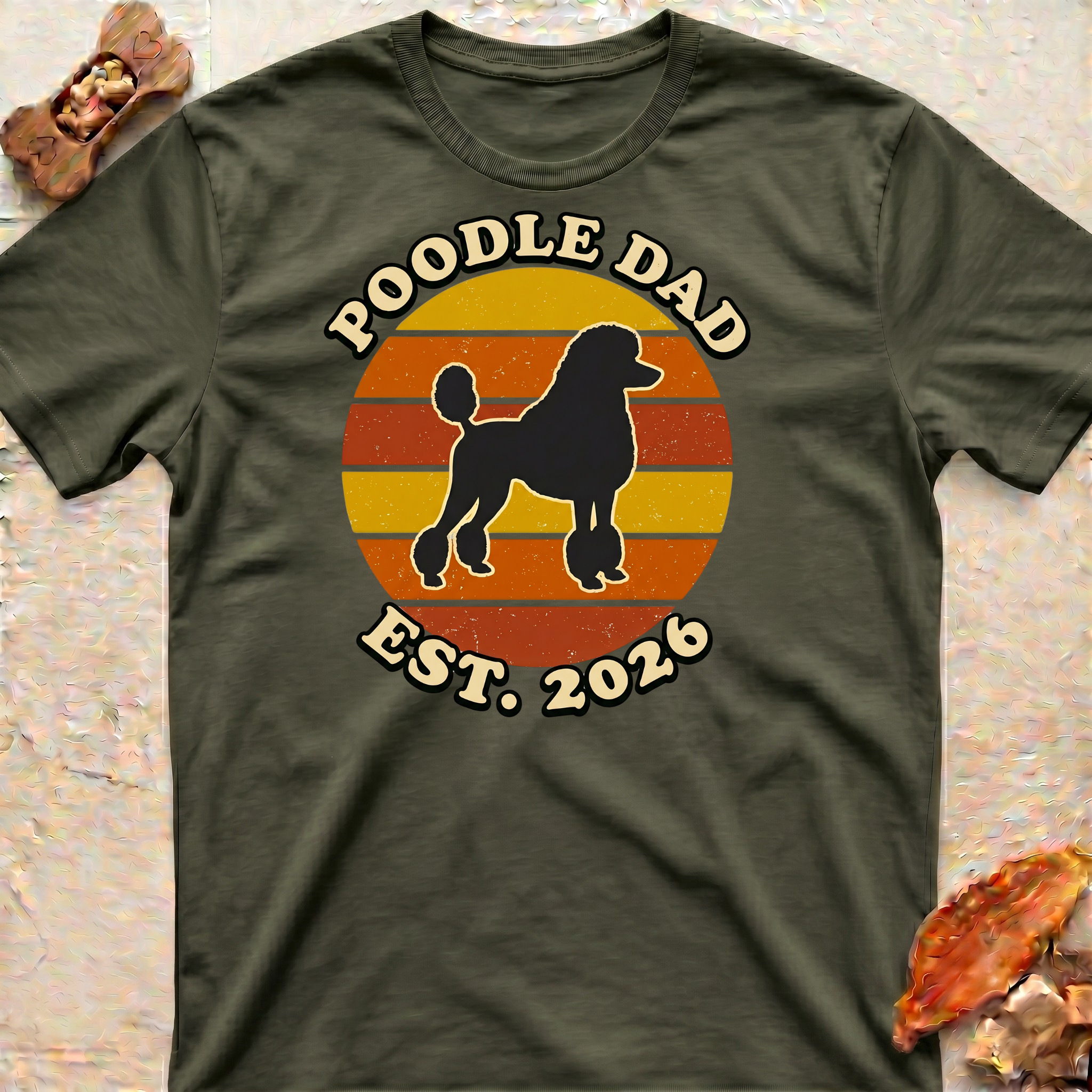 2026 Poodle Dad T-Shirt