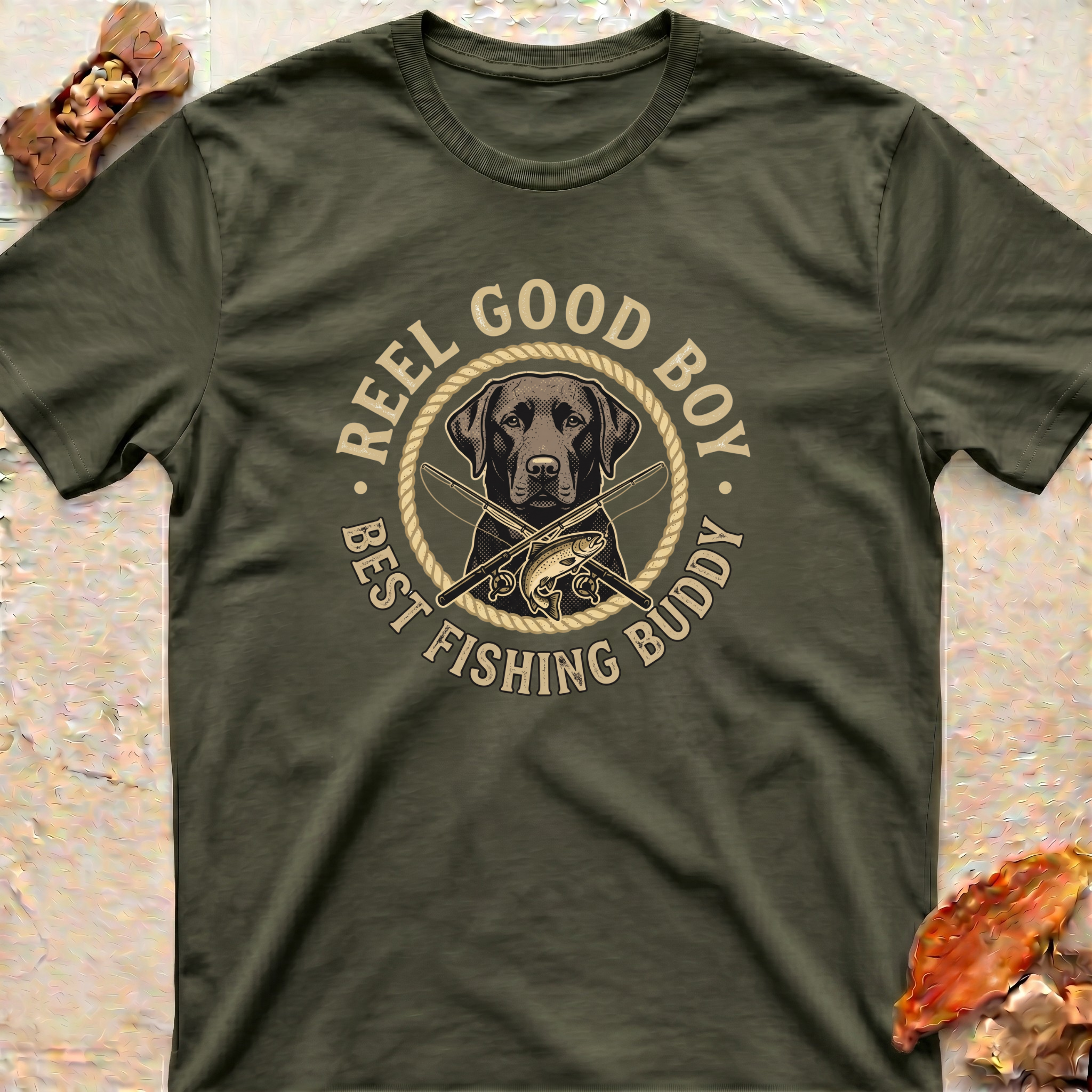 Reel Good Boy Labrador Retriever T-Shirt