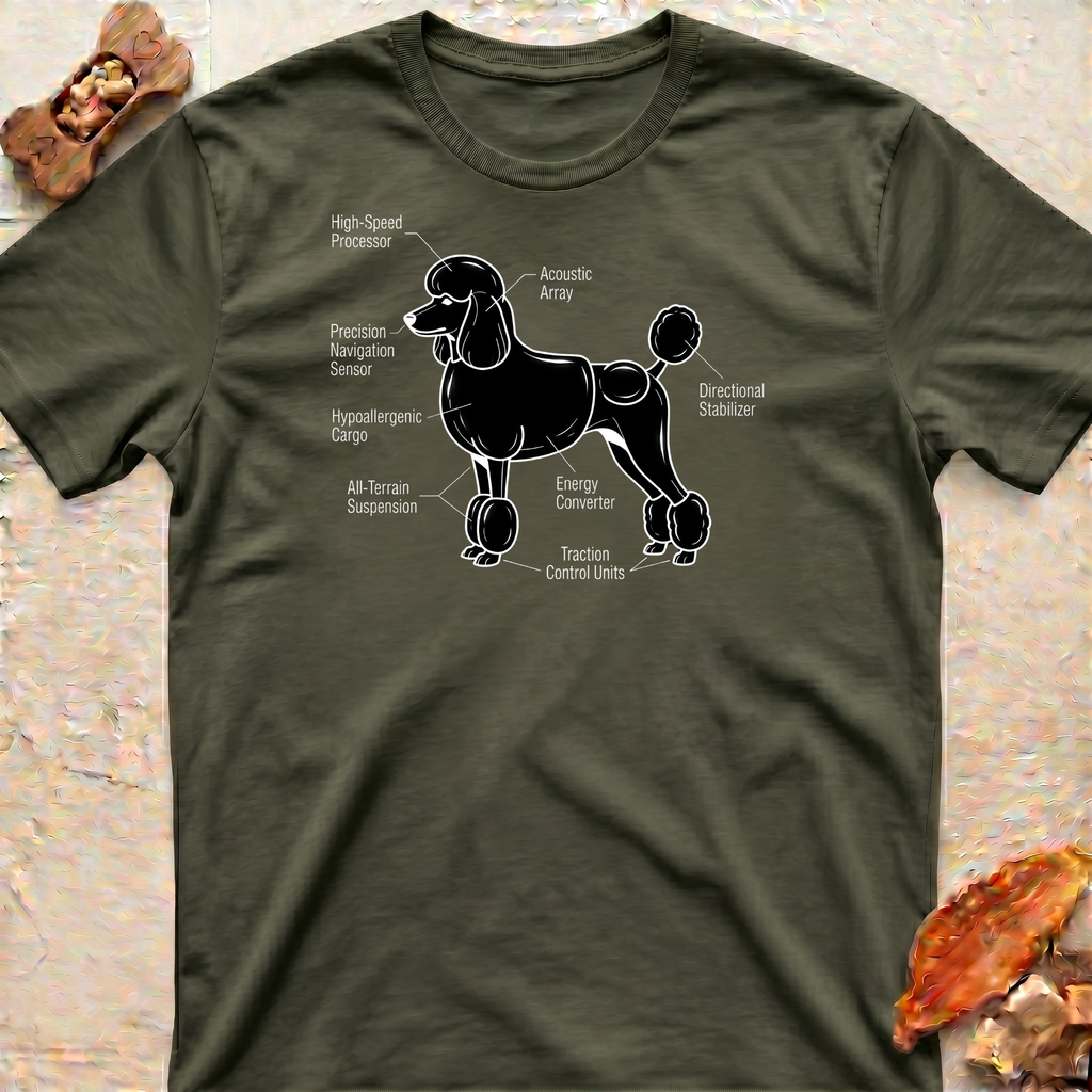 Poodle Diagram T-Shirt