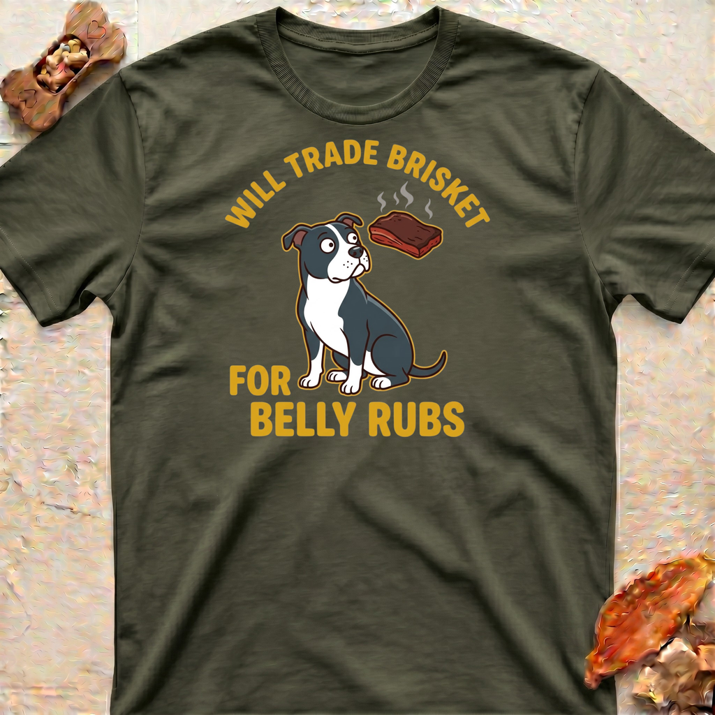 Belly Rubs Pitbull T-Shirt