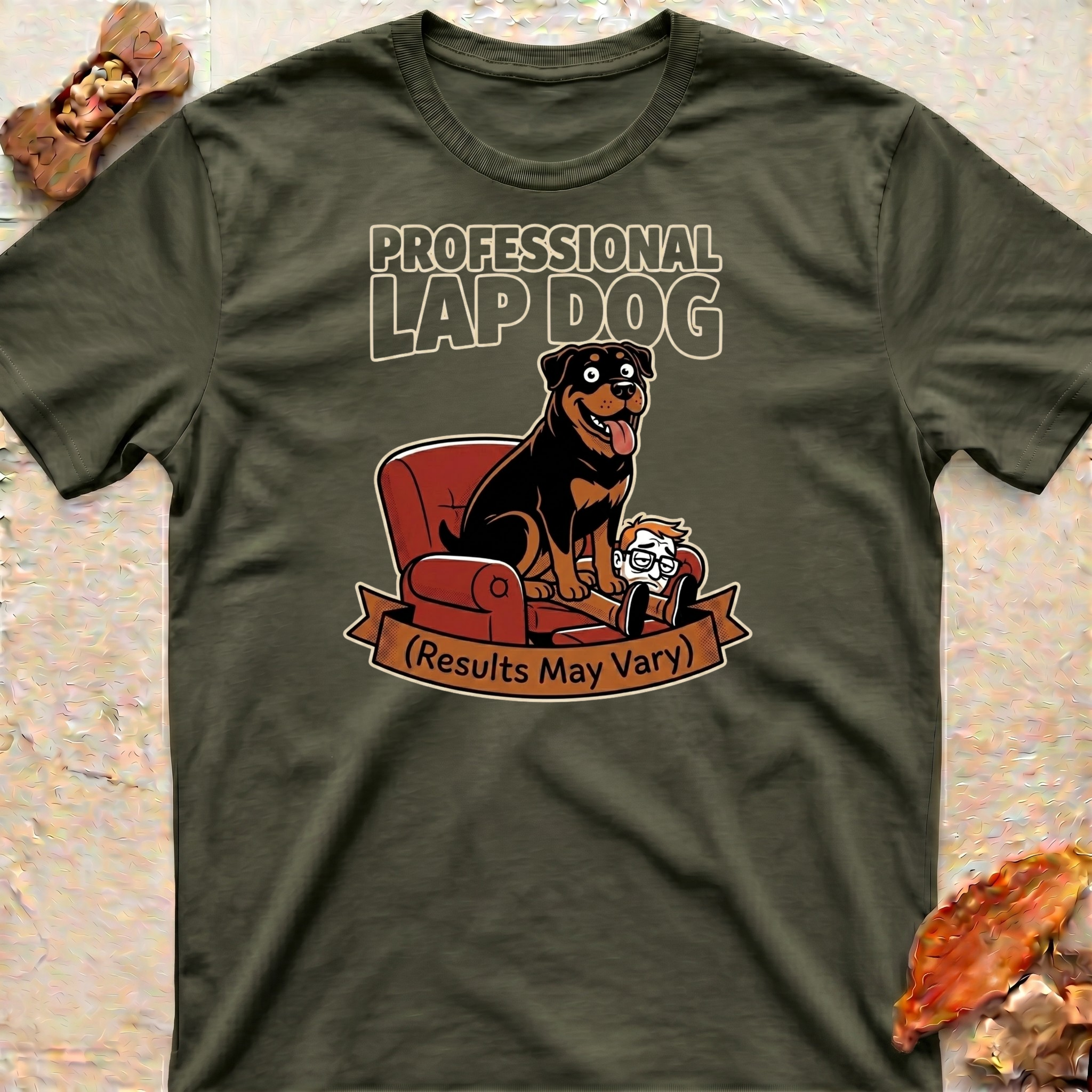 Lap Dog Rottweiler T-Shirt